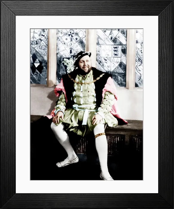 Framed Print : THE PRIVATE LIFE OF HENRY VIII, Charles Laughton, 1933 Framed Print : THE PRIVATE LIFE OF HENRY VIII, Charles Laughton, 1933