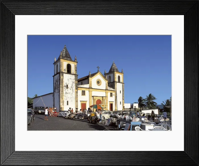 Framed Print : BRAZIL. PERNAMBUCO. Olinda. Church do Alto da S. AISA / Everett Collection**US SALES ONLY**