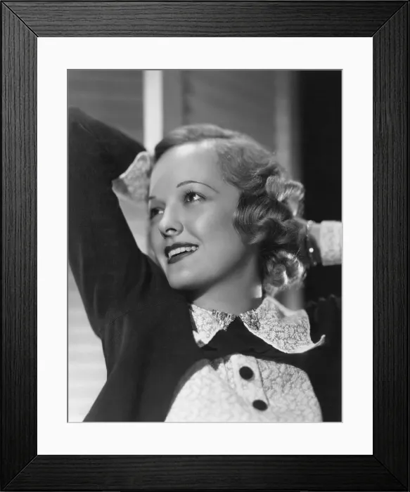 Framed Print : BY YOUR LEAVE, Marian Nixon, 1934
