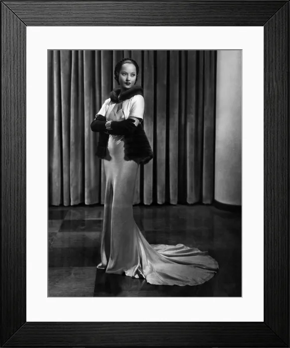 Framed Print : FOLIES BERGERE DE PARIS, (aka FOLIES BERGERE), Merle Oberon, 1935, TM and copyright 20th Century Pictures. All rights reserved / Courtesy: Everett Collection Framed Print : FOLIES BERGERE DE PARIS, (aka FOLIES BERGERE), Merle Oberon, 1935, TM and copyright 20th Century Pictures. All rights reserved / Courtesy: Everett Collection