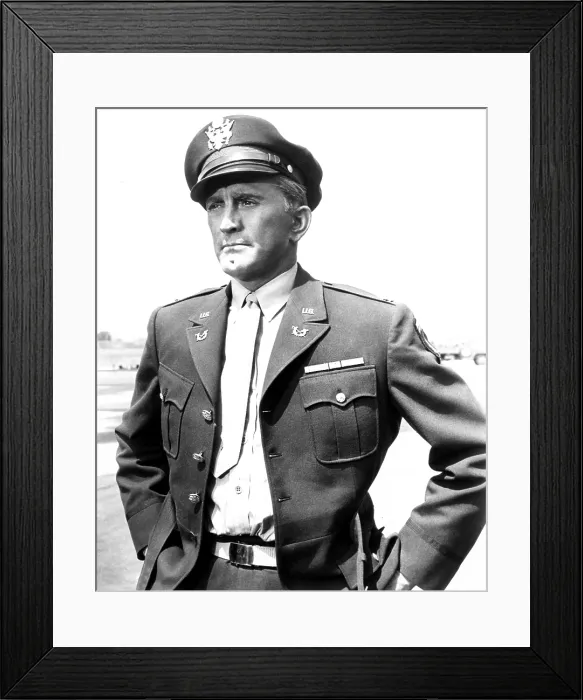 Framed Print : CAST A GIANT SHADOW, Kirk Douglas, 1966
