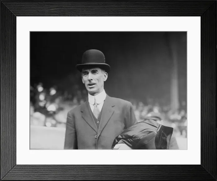 Framed Print : Connie Mack, Philadelphia Athletics manager. 1911
