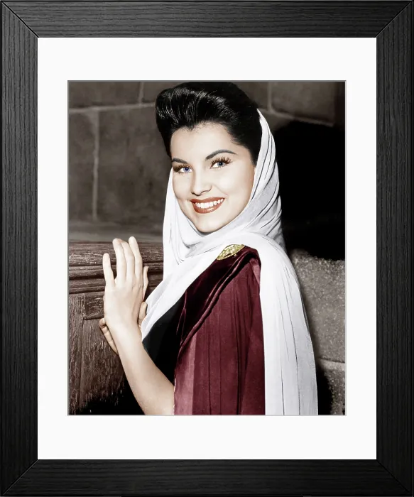 Framed Print : PRINCE VALIANT, Debra Paget, on-set, 1954. 20th Century Fox, TM & Copyright  /  Courtesy: Everett Collection