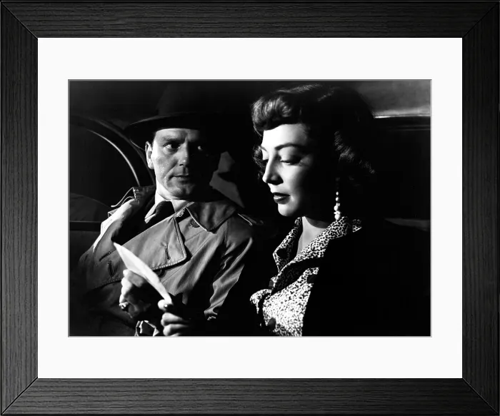Framed Print : THE NARROW MARGIN, Charles McGraw, Marie Windsor, 1952 Framed Print : THE NARROW MARGIN, Charles McGraw, Marie Windsor, 1952