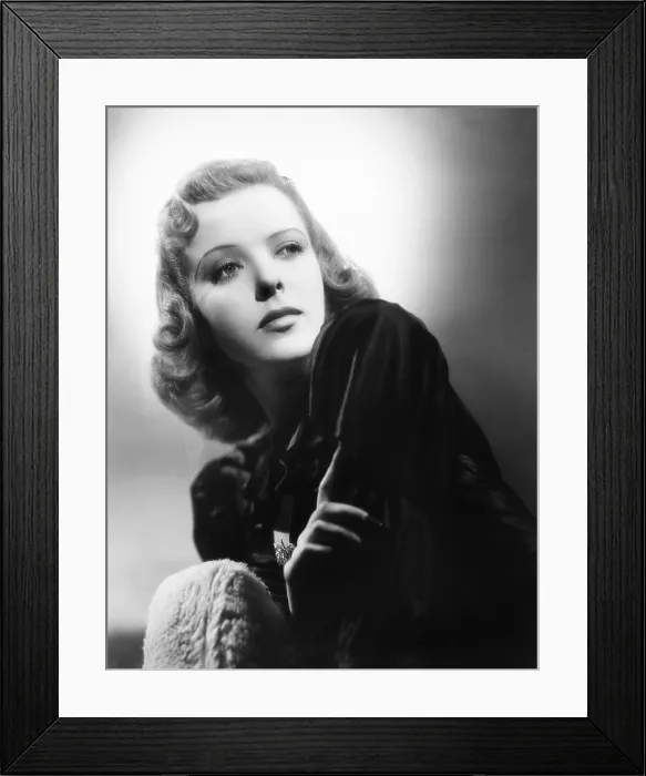 Framed Print : THE LADY AND THE MOB, Ida Lupino, 1939