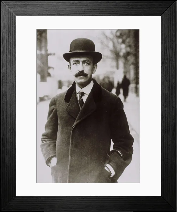Framed Print : FALLA, Manuel de (1876-1946). Portrait aged 34 years old in Paris. AISA / Everett Collection**US SALES ONLY**