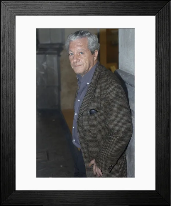 Framed Print : MARTINEZ REVERTEJorge (1948). Writer. 2004. Oscar Elias / AISA / Everett Collection (184292)**US SALES ONLY**