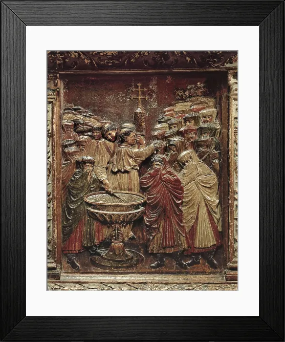 Framed Print : BERRUGUETE, Alonso (1480-1561); BIGARNY or VIGARNY, Felipe (1475-1542). Main Altarpiece of the Royal Chapel. 1520-1522. SPAIN. Granada. Royal Chapel Framed Print : BERRUGUETE, Alonso (1480-1561); BIGARNY or VIGARNY, Felipe (1475-1542). Main Altarpiece of the Royal Chapel. 1520-1522. SPAIN. Granada. Royal Chapel