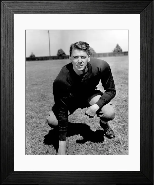 Framed Print : KNUTE ROCKNE ALL AMERICAN, Ronald Reagan, 1940 Framed Print : KNUTE ROCKNE ALL AMERICAN, Ronald Reagan, 1940