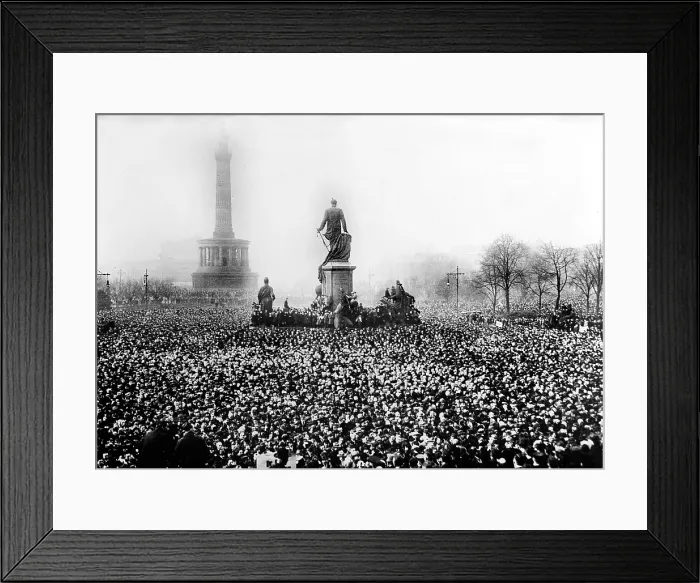 Framed Print : Germany, protest in Berlin, circa 1923 Framed Print : Germany, protest in Berlin, circa 1923