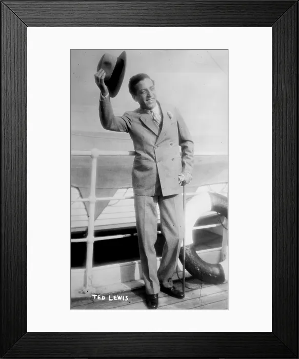 Framed Print : Ted Lewis (1890-1871), American musician, circa 1920s