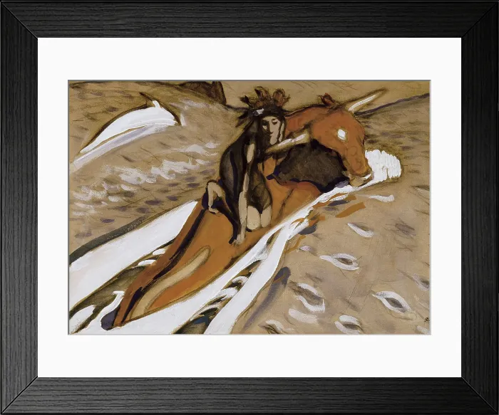 Framed Print : SEROV, Valentin Alexandrovich (1865-1911). The Rape of Europe. 1910. Oil on canvas. SPAIN. Murcia. Salzillo Museum. AISA / Everett Collection**US SALES ONLY** Framed Print : SEROV, Valentin Alexandrovich (1865-1911). The Rape of Europe. 1910. Oil on canvas. SPAIN. Murcia. Salzillo Museum. AISA / Everett Collection**US SALES ONLY**