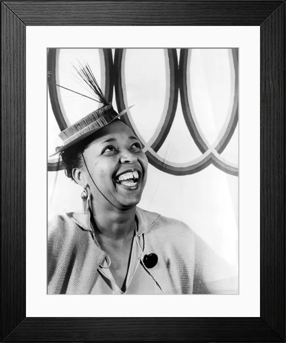 Framed Print : Ethel Waters (1896-1977), American blues singer, portrait by Carl Van Vechten, August 28, 1938 Framed Print : Ethel Waters (1896-1977), American blues singer, portrait by Carl Van Vechten, August 28, 1938