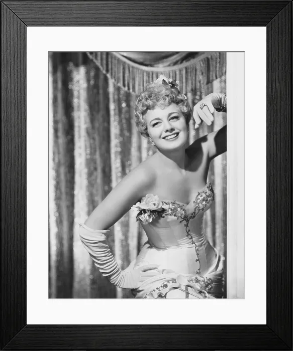 Framed Print : FRENCHIE, Shelley Winters, 1950