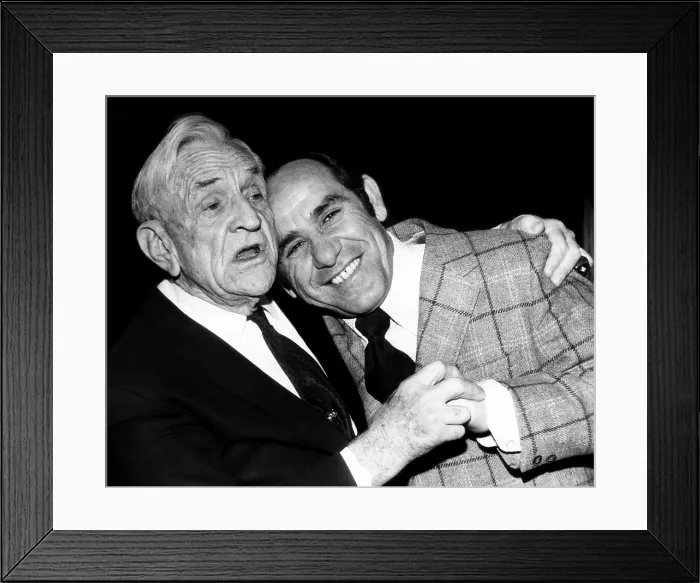 Framed Print : Casey Stengel and Yogi Berra, 1972. Courtesy: CSU Archives / Everett Collection