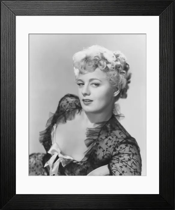 Framed Print : FRENCHIE, Shelley Winters, 1950 Framed Print : FRENCHIE, Shelley Winters, 1950