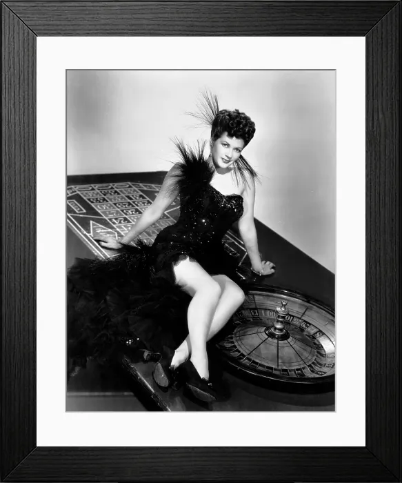 Framed Print : FRONTIER GAL, Yvonne De Carlo, 1945