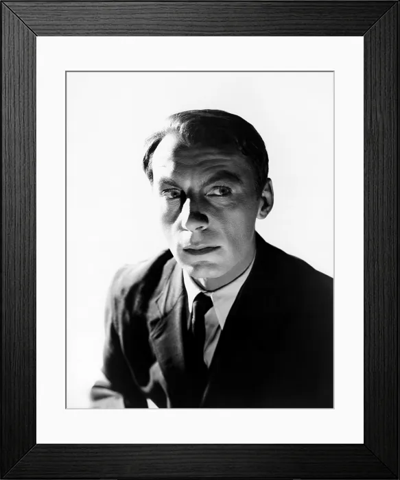 Framed Print : THE FROZEN GHOST, Martin Kosleck, 1945 Framed Print : THE FROZEN GHOST, Martin Kosleck, 1945