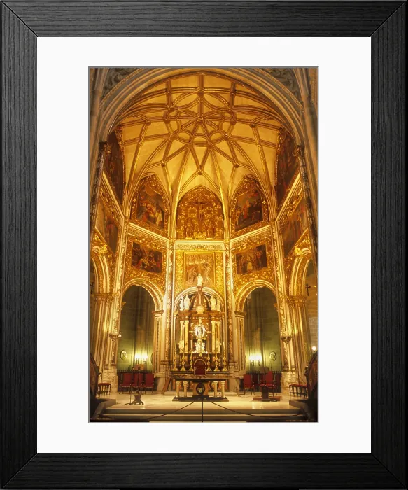 Framed Print : SPAIN. Almeria. Cathedral. Main Altar. Baroque art. - Lucas Vallecillos / Iberfoto / Everett Collection (113004)**US SALES ONLY** Framed Print : SPAIN. Almeria. Cathedral. Main Altar. Baroque art. - Lucas Vallecillos / Iberfoto / Everett Collection (113004)**US SALES ONLY**