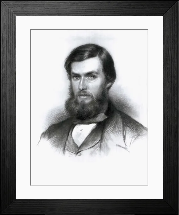 Framed Print : BONAVIA, Georges (1851-1876). Sir Edward Burnett Tylor. 1860. Drawing. UNITED KINGDOM. London. National Portrait Gallery. AISA / Everett Collection**US SALES ONLY** Framed Print : BONAVIA, Georges (1851-1876). Sir Edward Burnett Tylor. 1860. Drawing. UNITED KINGDOM. London. National Portrait Gallery. AISA / Everett Collection**US SALES ONLY**