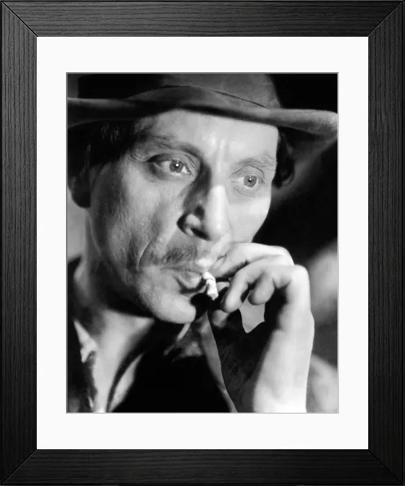 Framed Print : LA CHARRETTE FANTOME, (aka THE PHANTOM WAGON), Louis Jouvet, 1939