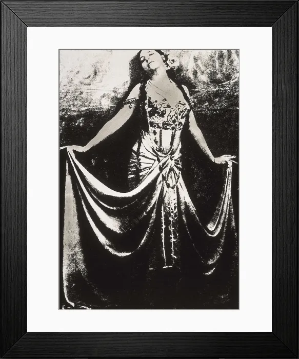 Framed Print : MATA HARI, Margaretha Geertruida Zelle, called (1876-1917). AISA / Everett Collection**US SALES ONLY**