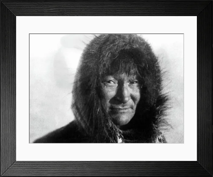 Framed Print : NANOOK OF THE NORTH, Nanook, 1922 Framed Print : NANOOK OF THE NORTH, Nanook, 1922