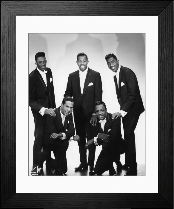 Framed Print : American motown group The Temptations, 1967.. Courtesy: CSU Archives  /  Everett Collection