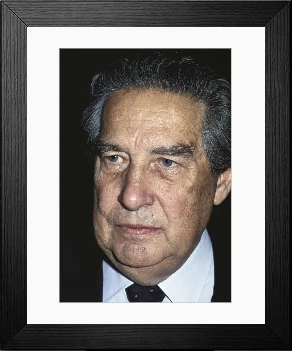 Framed Print : PAZ, Octavio (1914-1998). Portrait (1984). AISA / Everett Collection**US SALES ONLY**