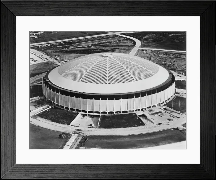 Framed Print : The Astrodome (aka The Eighth Wonder of the World), Houston, Texas, c. 1970's.. Courtesy: CSU Archives  /  Everett Collection
