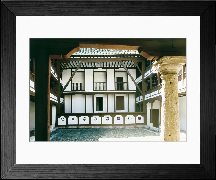 Framed Print : SPAIN. CASTILE-LA MANCHA. CIUDAD REAL. Almagro. Corral de Comedias. AISA / Everett Collection**US SALES ONLY** Framed Print : SPAIN. CASTILE-LA MANCHA. CIUDAD REAL. Almagro. Corral de Comedias. AISA / Everett Collection**US SALES ONLY**