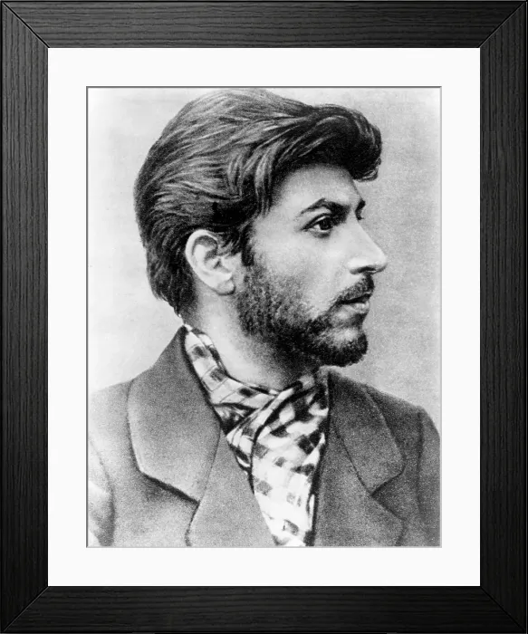 Framed Print : Joseph Stalin as a young revolutionary in 1900 Framed Print : Joseph Stalin as a young revolutionary in 1900