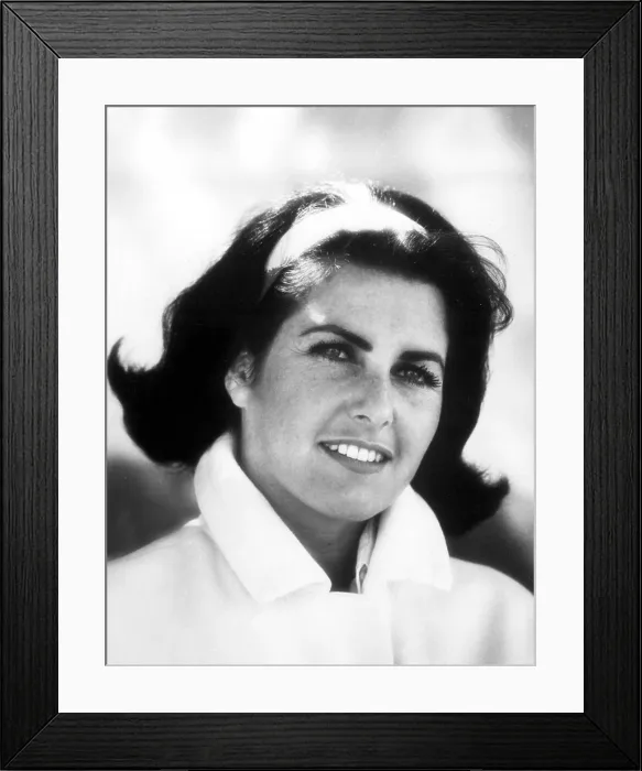 Framed Print : Judith Exner, former mistress of JFK, in a 1978 portrait.. Courtesy: CSU Archives / Everett Collection Framed Print : Judith Exner, former mistress of JFK, in a 1978 portrait.. Courtesy: CSU Archives / Everett Collection