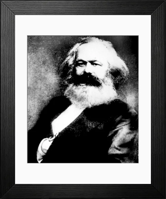 Framed Print : Karl Marx. Courtesy: CSU Archives  /  Everett Collection