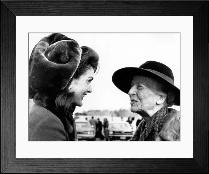 Framed Print : Jacqueline Onassis, Alice Roosevelt Longworth (daughter of Theodore Roosevelt), McLean, Virginia, January 12, 1969.. Courtesy: CSU Archives / Everett Collection Framed Print : Jacqueline Onassis, Alice Roosevelt Longworth (daughter of Theodore Roosevelt), McLean, Virginia, January 12, 1969.. Courtesy: CSU Archives / Everett Collection
