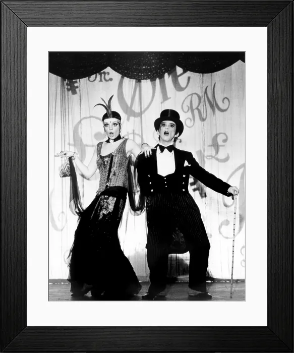 Framed Print : CABARET, Liza Minnelli, Joel Grey, 1972 Framed Print : CABARET, Liza Minnelli, Joel Grey, 1972