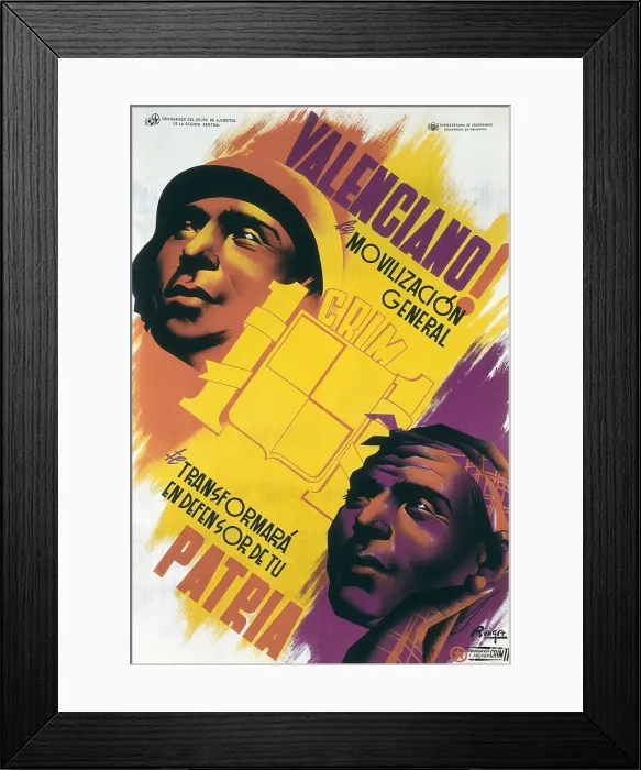 Framed Print : Spanish Civil War (1936-1939) Framed Print : Spanish Civil War (1936-1939)