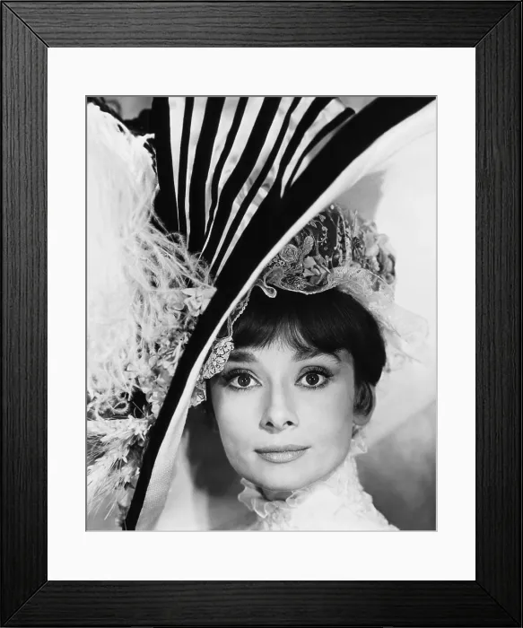 Framed Print : MY FAIR LADY, Audrey Hepburn, 1964