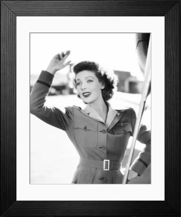 Framed Print : LADIES COURAGEOUS, Loretta Young, 1944