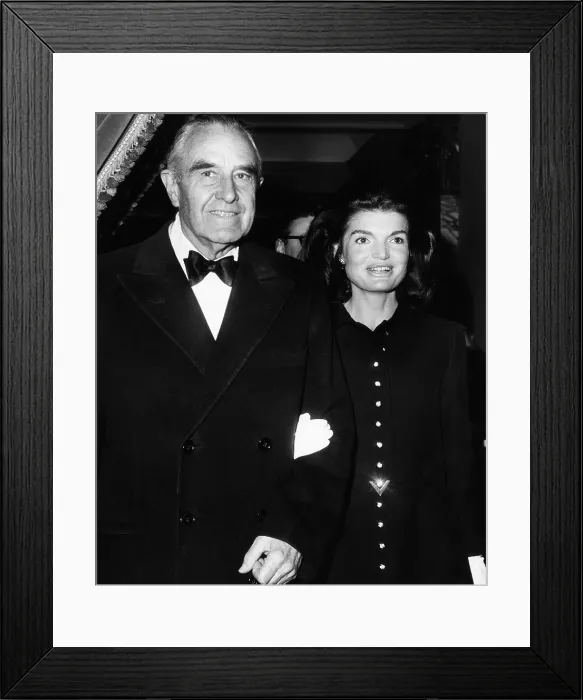 Framed Print : Jacqueline Kennedy (in her first public appearance since the death of her husband President John F) Framed Print : Jacqueline Kennedy (in her first public appearance since the death of her husband President John F)