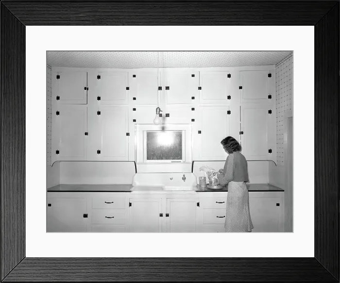 Framed Print : Kitchen of tenant purchase client. Hidalgo County, Texas, by Russell Lee, for the Farm Securities Administration, February 1939 Framed Print : Kitchen of tenant purchase client. Hidalgo County, Texas, by Russell Lee, for the Farm Securities Administration, February 1939
