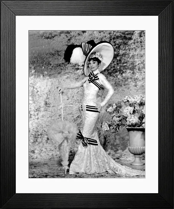 Framed Print : MY FAIR LADY, Audrey Hepburn, 1964