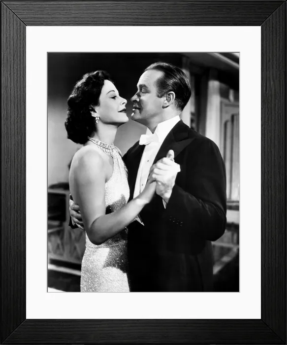 Framed Print : MY FAVORITE SPY, from left, Hedy Lamarr, Bob Hope, 1951