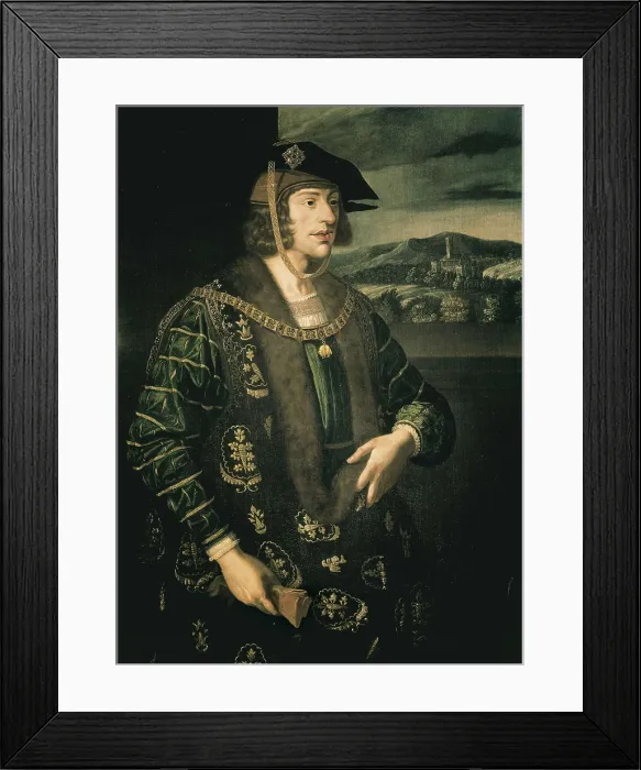 Framed Print : Philip I the Handsome (1478-1506). Painting. AISA / Everett Collection**US SALES ONLY**