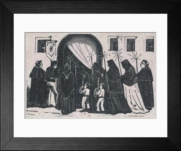 Framed Print : The Procession, by Antonio Vanegas Arroyo, circa 1900s Framed Print : The Procession, by Antonio Vanegas Arroyo, circa 1900s
