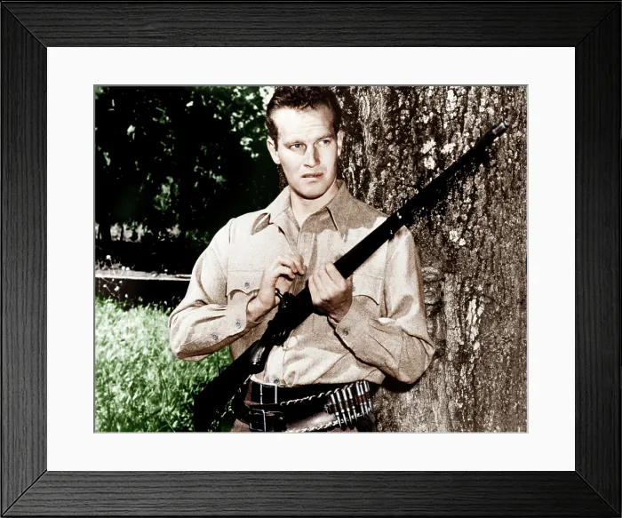 Framed Print : RUBY GENTRY, Charlton Heston, 1952. 20th Century Fox-Film Corporation, TM & Copyright / courtesy Everett Collection