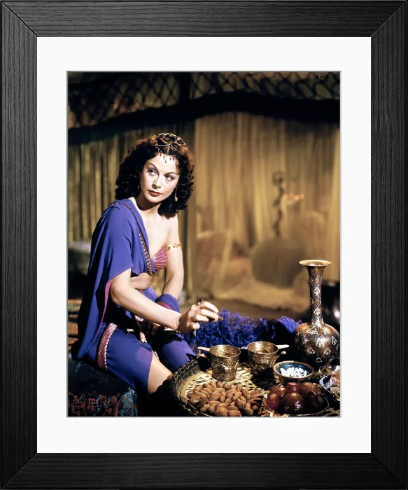 Framed Print : SAMSON AND DELILAH, Hedy Lamarr, 1949