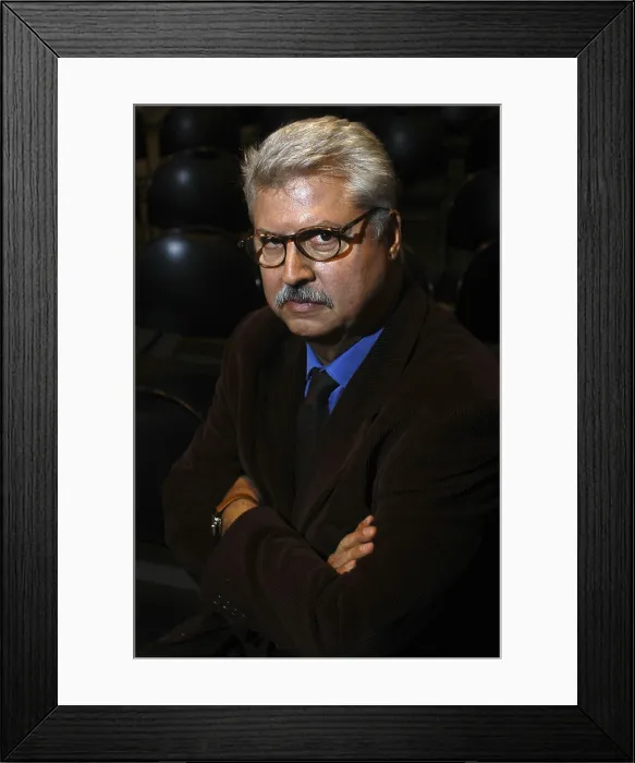 Framed Print : BANYERESEnric (1944). Journalist. 2004. Oscar Elias / AISA / Everett Collection (184330)**US SALES ONLY**