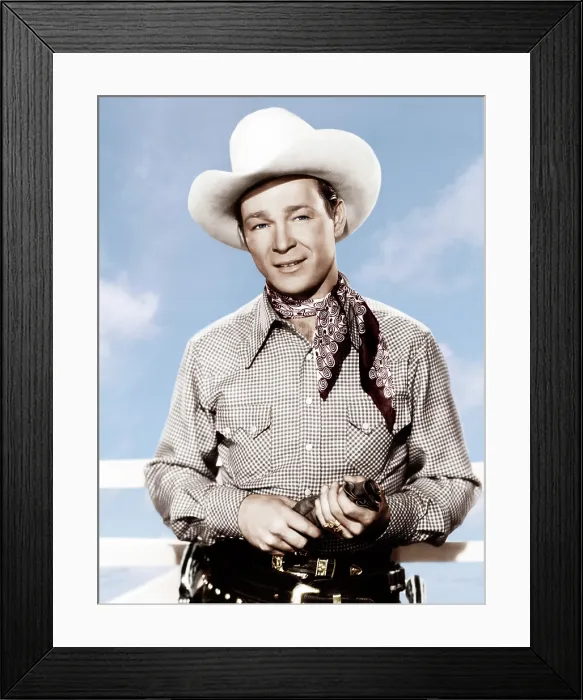 Framed Print : ROLL ON TEXAS MOON, Roy Rogers, 1946