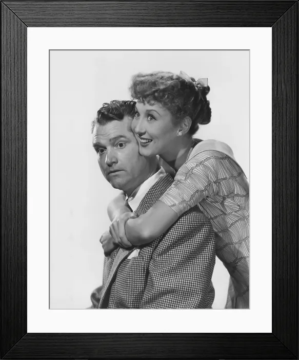 Framed Print : NEPTUNE'S DAUGHTER, from left: Red Skelton, Betty Garrett, 1949 Framed Print : NEPTUNE'S DAUGHTER, from left: Red Skelton, Betty Garrett, 1949